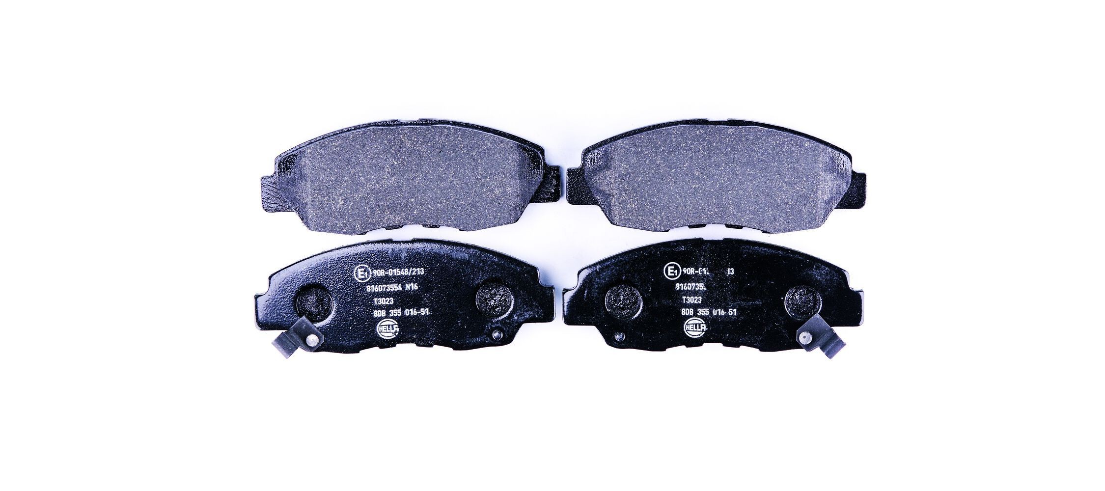 HELLA Brake pad set Article number: 8DB 355 016-511 cheaply