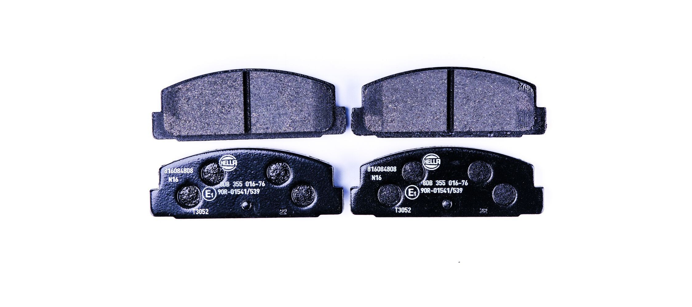 HELLA Bremseklodser Varenummer: 8DB 355 016-761 billige