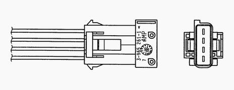 NGK Lambda sensor Article number: 0016 cheaply