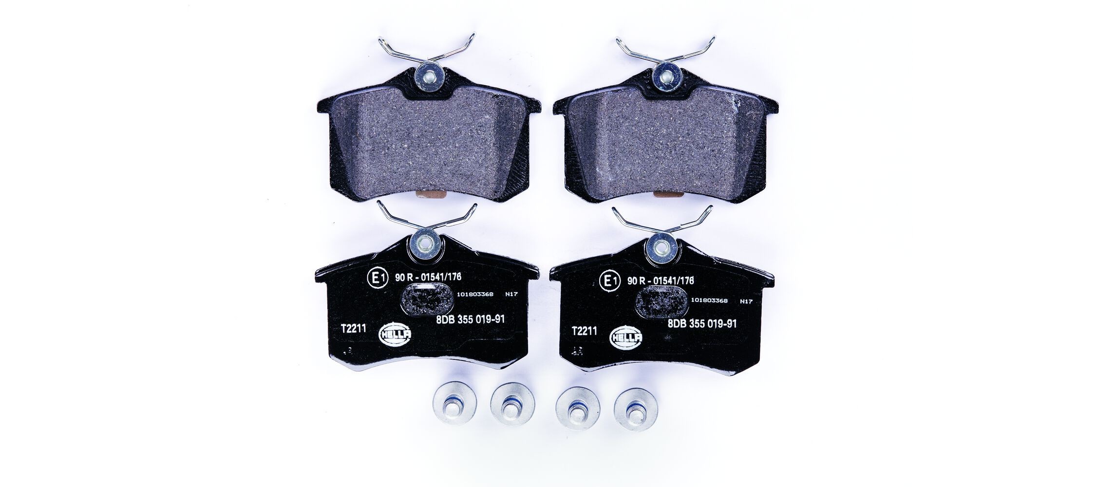 HELLA Brake pad set Article number: 8DB 355 019-911 cheaply