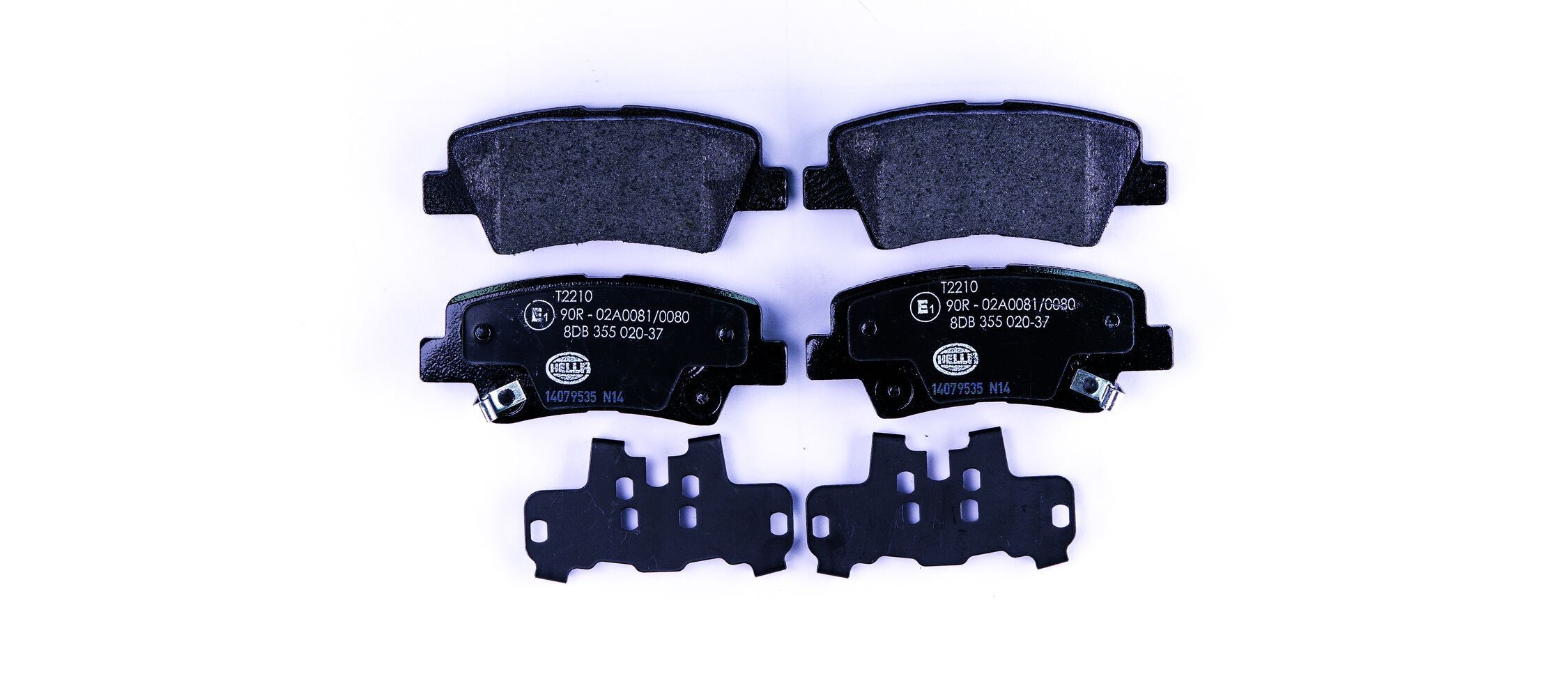 HELLA Brake pad set Article number: 8DB 355 020-371 cheaply
