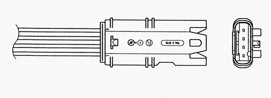 NGK Lambda sensor Article number: 0073 cheaply