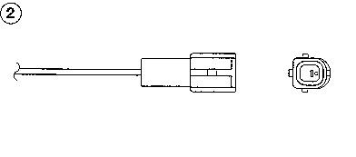 NGK Lambda sensor Article number: 1889 cheaply