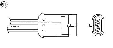 NGK Lambda sensor Article number: 1928 cheaply