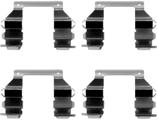 HELLA Accessory Kit, disc brake pads Article number: 8DZ 355 202-291 cheaply