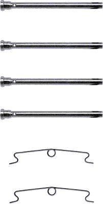HELLA Accessory Kit, disc brake pads Article number: 8DZ 355 202-311 cheaply