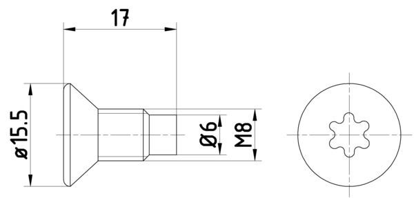 HELLA Bolt, brake disc Article number: 8DZ 355 209-041 cheaply