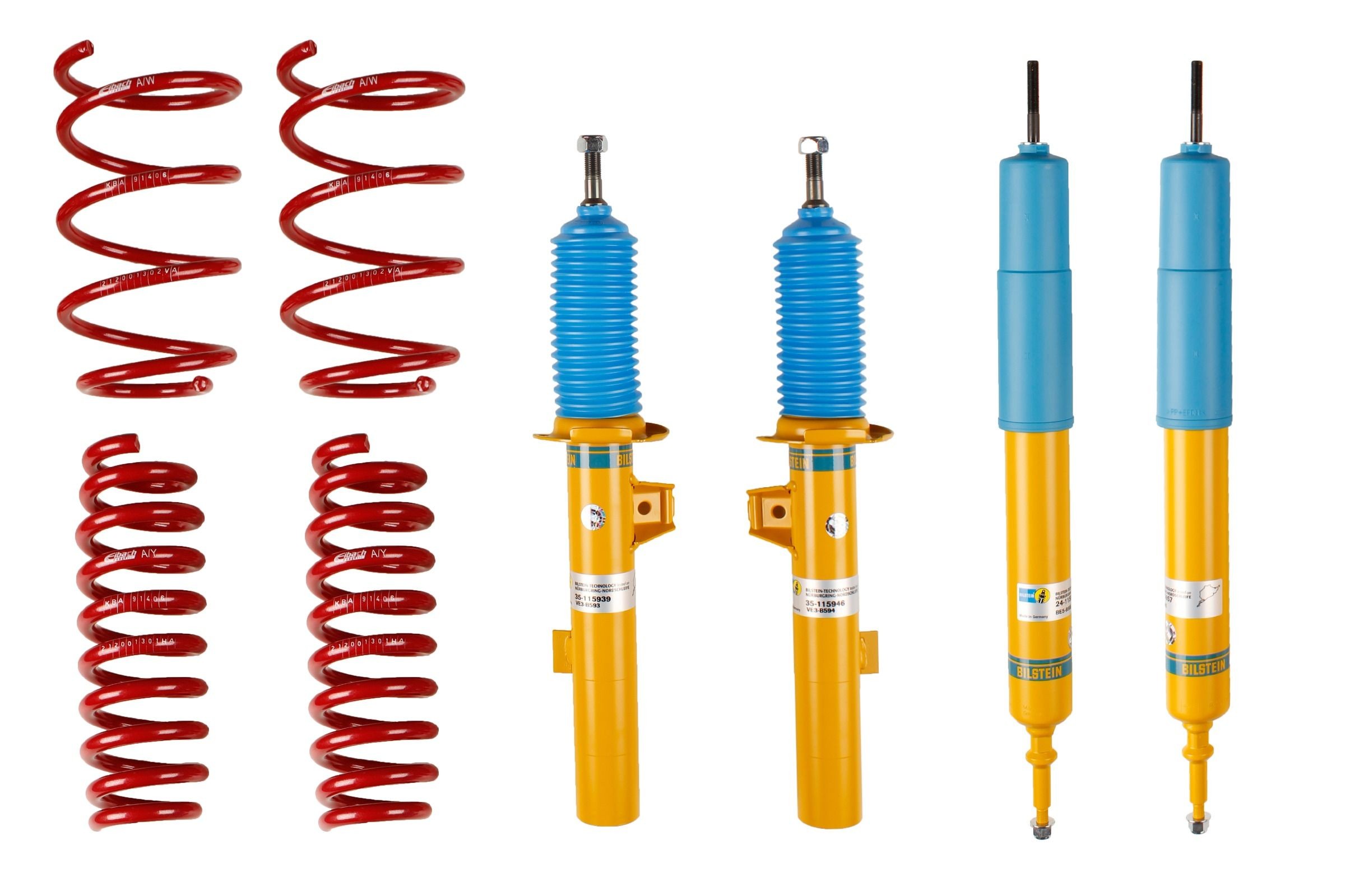 BILSTEIN Æassiikomplekt, vedrud / pehmendus - B12 Sportline Artikli number: 46-000224 soodsalt