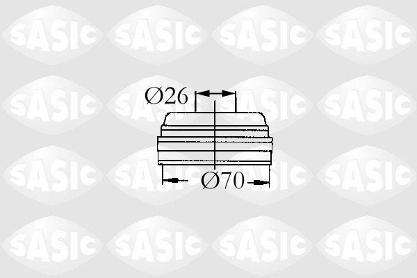SASIC Bellow Set, drive shaft Article number: 9004711 cheaply