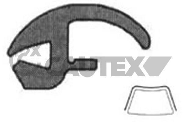 CAUTEX Windscreen seal Article number: 901068 cheaply