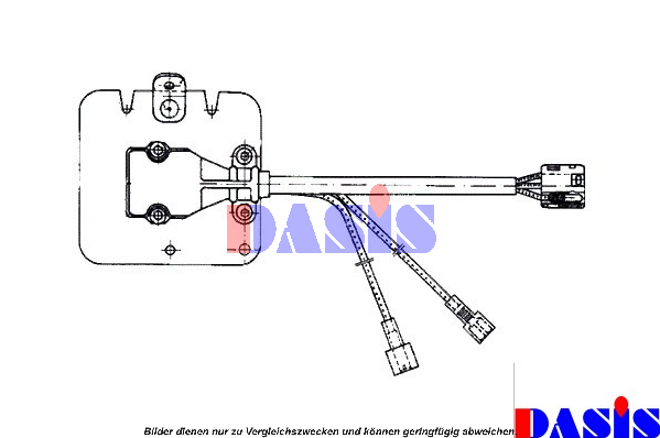 AKS DASIS Blower control unit Article number: 906340N cheaply