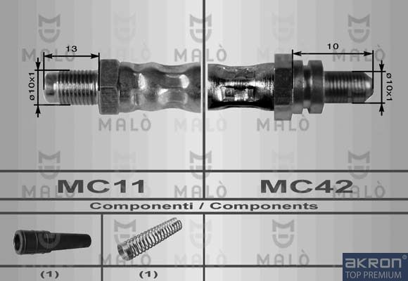 MALÒ Gasket Set, brake caliper Article number: 9071 cheaply