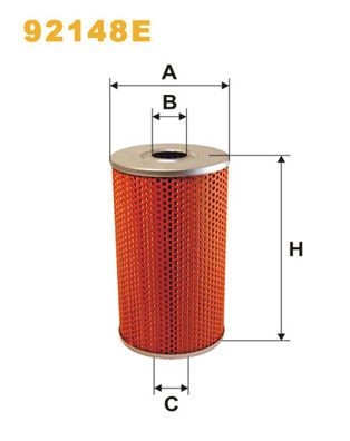 WIX FILTERS Filter, operating hydraulics Article number: 92148E cheaply