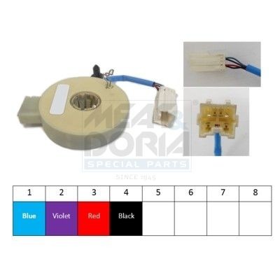 MEAT & DORIA Steering Angle Sensor Article number: 93071 cheaply