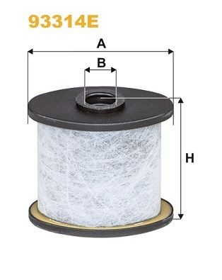 WIX FILTERS Filter, knasthusudluftning Varenummer: 93314E billige