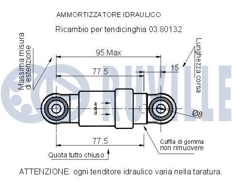 RUVILLE Suspension arm Article number: 935208 cheaply