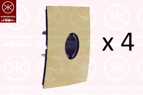 KLOKKERHOLM Frontpanel Varenummer: 9556221 billige