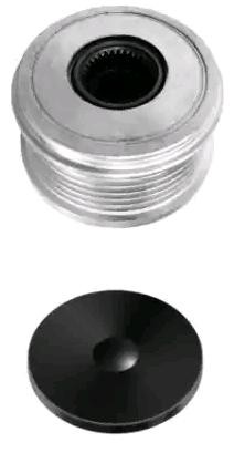 HELLA Alternator Freewheel Clutch Article number: 9XU 358 038-671 cheaply