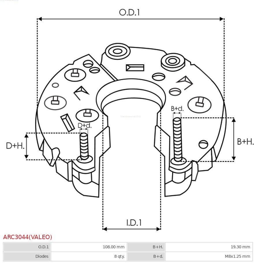 AS-PL Generator Varenummer: A4087(MM) billige