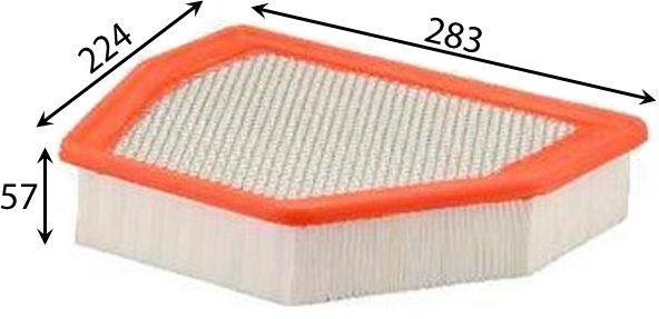 JS ASAKASHI Air filter Article number: A52003 cheaply