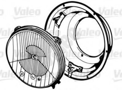 VALEO Forlygte Varenummer: 061672 billige
