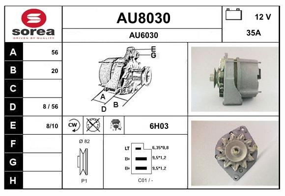SNRA Generaator Artikli number: AU8030 soodsalt