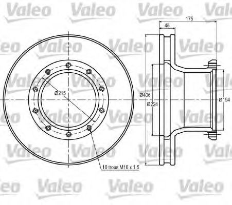 VALEO Piduriketas Artikli number: 187013 soodsalt