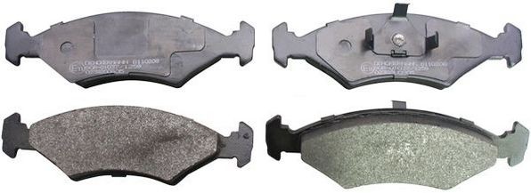 DENCKERMANN Brake pad set Article number: B110208 cheaply