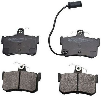DENCKERMANN Brake pad set Article number: B110667 cheaply