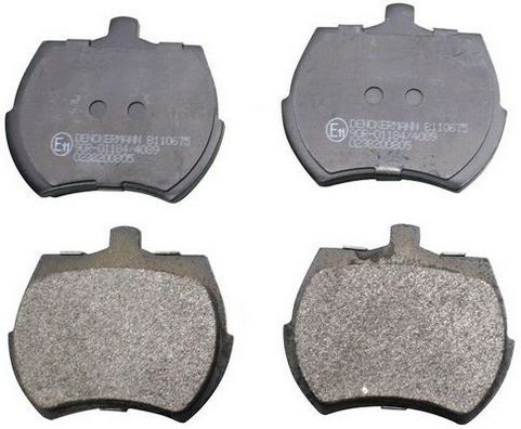 DENCKERMANN Brake pad set Article number: B110675 cheaply