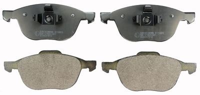 DENCKERMANN Brake pad set Article number: B110855 cheaply