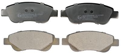 DENCKERMANN Brake pad set Article number: B110949 cheaply