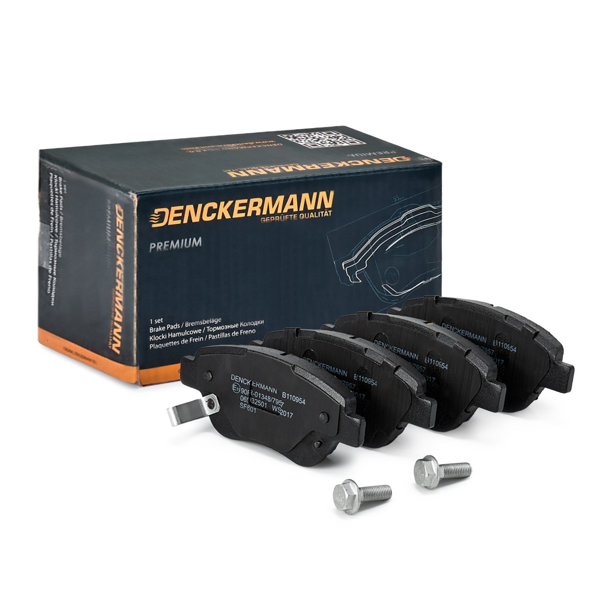 DENCKERMANN Τακάκια φρένων αριθμός Άρθρου: B110954 φθηνότερα