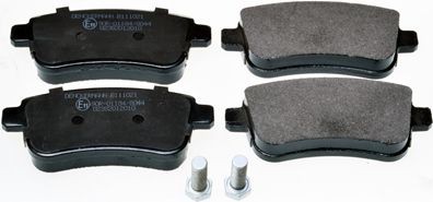 DENCKERMANN Brake pad set Article number: B111021 cheaply
