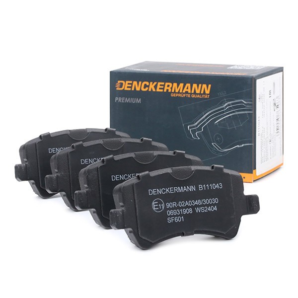 DENCKERMANN Brake pad set Article number: B111043 cheaply