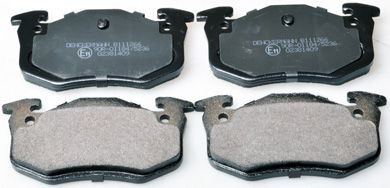 DENCKERMANN Brake pad set Article number: B111266 cheaply
