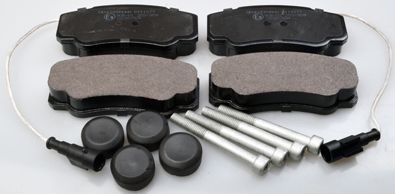 DENCKERMANN Brake pad set Article number: B111277 cheaply