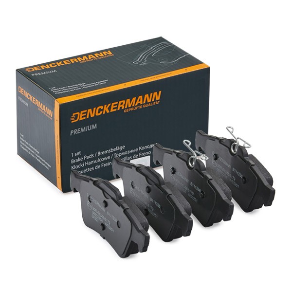 DENCKERMANN Brake pad set Article number: B111338 cheaply
