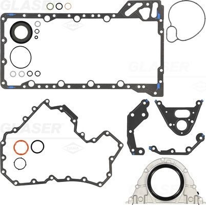 GLASER Crankcase gasket set Article number: B82510-00 cheaply