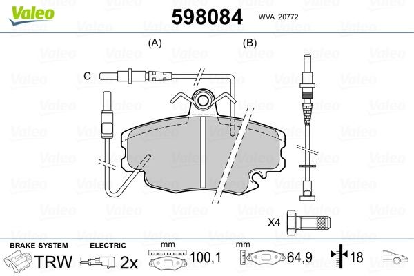 VALEO Steering Column Switch Article number: 251505 cheaply