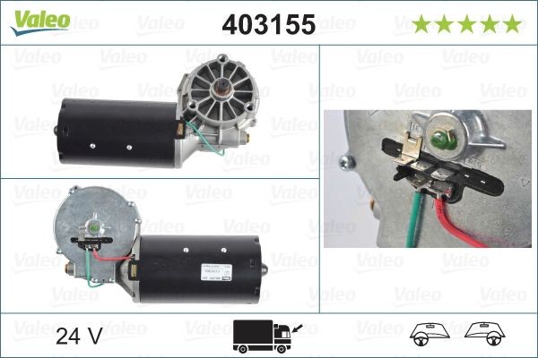 VALEO Wiper motor ORIGINAL PART Article number: 403155 cheaply