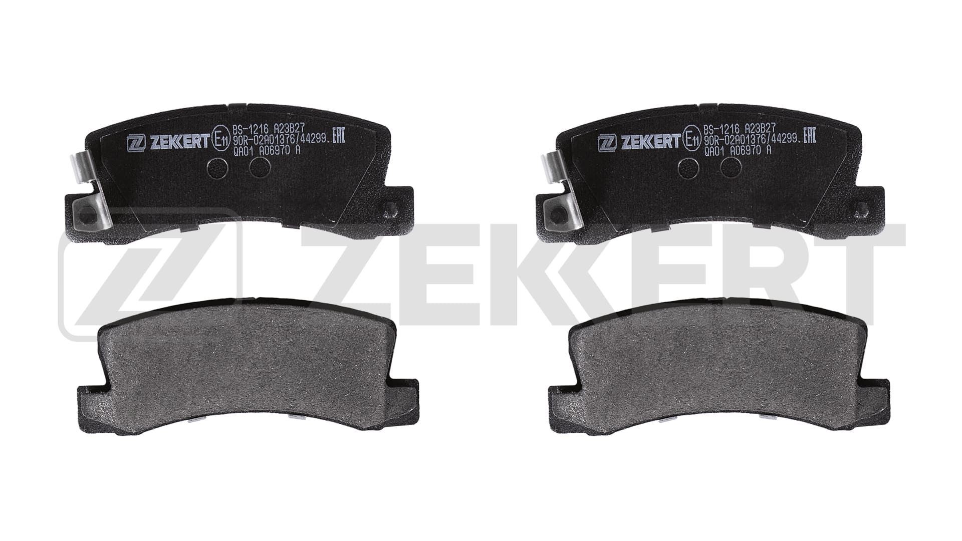 ZEKKERT Brake pad set Article number: BS-1216 cheaply