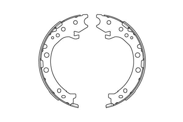 KAVO PARTS Brake Shoe Set Article number: BS-2914 cheaply