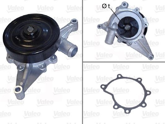 VALEO Water pump Article number: 506820 cheaply