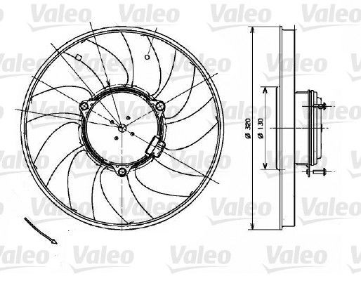 VALEO Brake pad set PREMIUMPACK Article number: 541694 cheaply