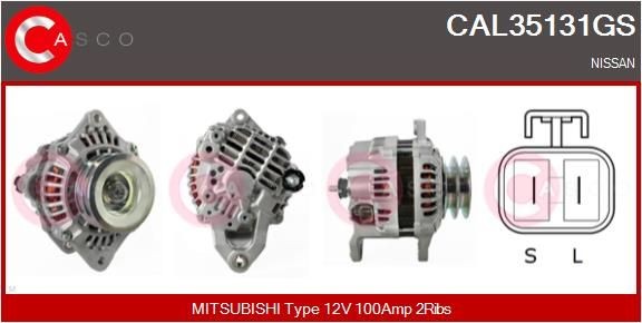 CASCO Generator Varenummer: CAL15267AS billige