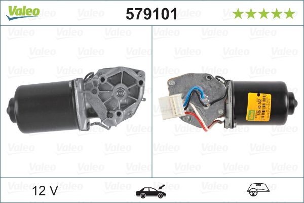 VALEO Wiper motor ORIGINAL PART Article number: 579101 cheaply