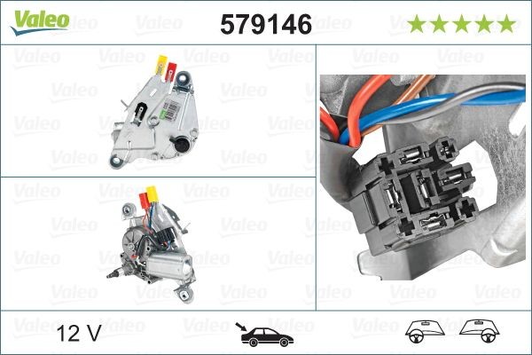 VALEO Wiper motor Article number: 579146 cheaply
