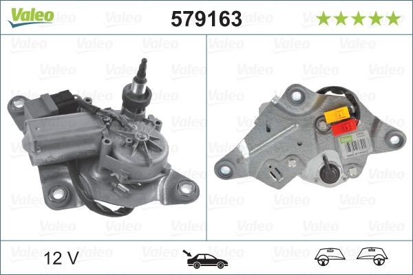 VALEO Wiper motor Article number: 579163 cheaply