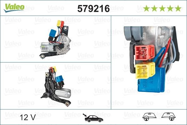 VALEO Wiper motor Article number: 579216 cheaply